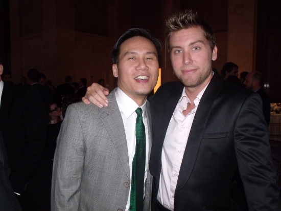 B.D. Wong and Lance Bass Photo