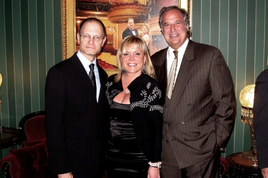 David Hyde Pierce, Wendy Federman and Stewart Lane Photo