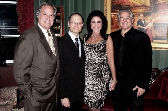 Stewart Lane, David Hyde Pierce, Donna Soloway and Dick Soloway  Photo