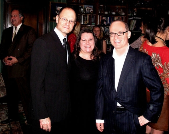 David Hyde Pierce, Carol Crespo and Lee Harris  Photo