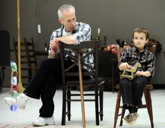 Photo Flash: Goodman Theatre's A CHRISTMAS CAROL In Rehearsal Image