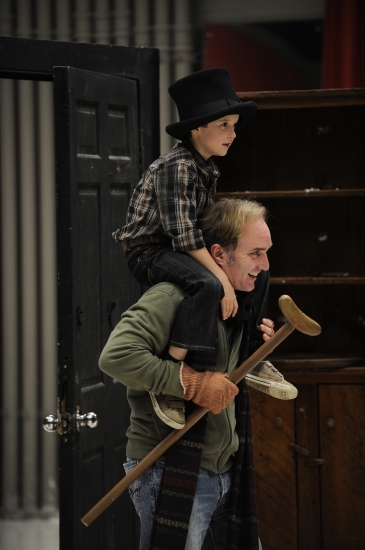 Photo Flash: Goodman Theatre's A CHRISTMAS CAROL In Rehearsal Image