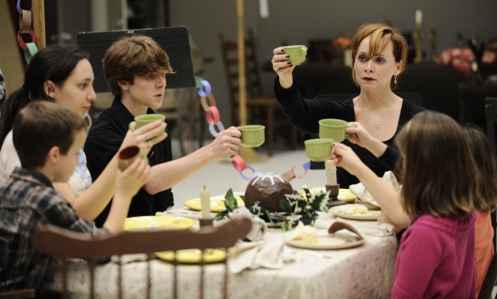 Photo Flash: Goodman Theatre's A CHRISTMAS CAROL In Rehearsal Image