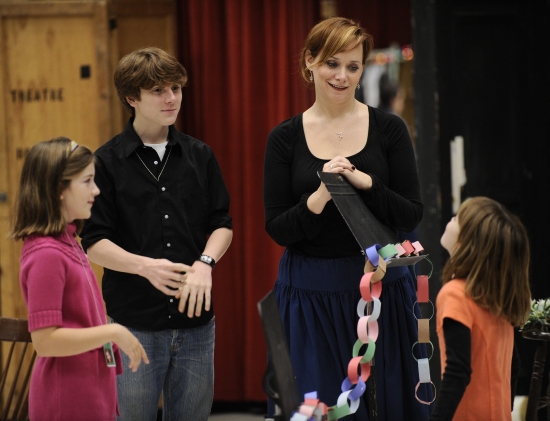 Photo Flash: Goodman Theatre's A CHRISTMAS CAROL In Rehearsal Image