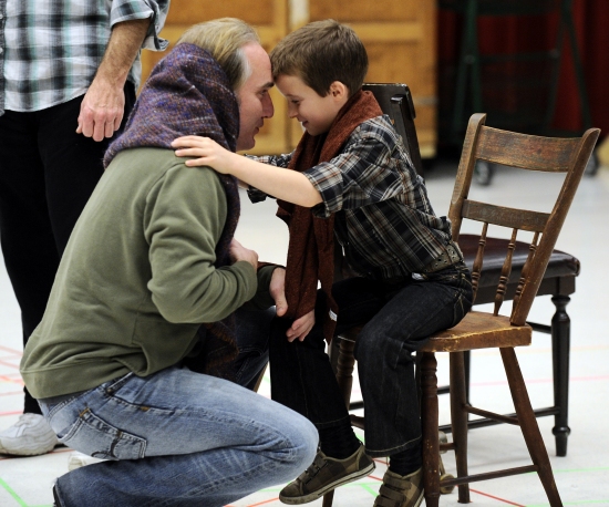Photo Flash: Goodman Theatre's A CHRISTMAS CAROL In Rehearsal Image
