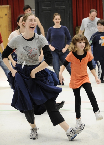 Photo Flash: Goodman Theatre's A CHRISTMAS CAROL In Rehearsal Image