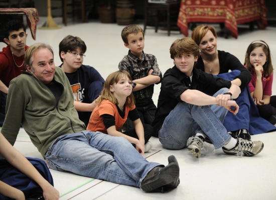 Photo Flash: Goodman Theatre's A CHRISTMAS CAROL In Rehearsal Image