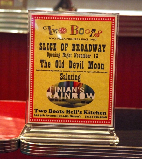 Photo Coverage: Two Boots Pizza Hosts FINIAN's RAINBOW for 'A Slice of Broadway' Image