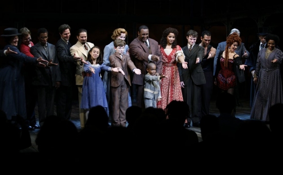 Photo Coverage: RAGTIME Brings 'New Music' Back to Broadway - Opening Curtain Call Image