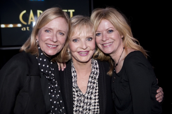 Florence Henderson with Eve Plumb and daughter Barbara Chase Photo