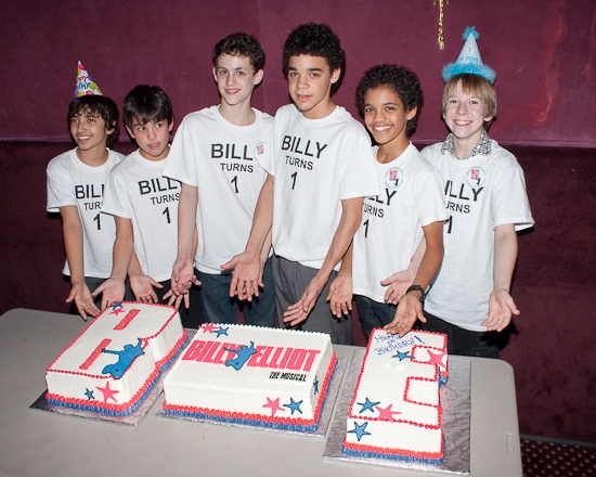 Photo Coverage: BILLY ELLIOT Celebrates Tony Winning First Year On Broadway! Image