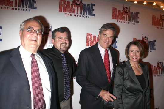 Barney Frank, James Ready, Paul Pelosi and Nancy Pelosi
 Photo