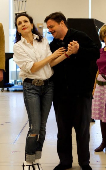 Photo Flash: The Cast of THE ADDAMS FAMILY in Rehearsal Image
