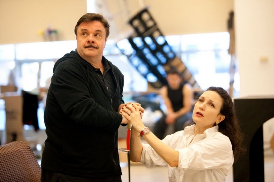 Photo Flash: The Cast of THE ADDAMS FAMILY in Rehearsal Image