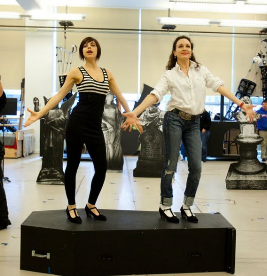 Photo Flash: The Cast of THE ADDAMS FAMILY in Rehearsal Image