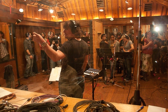 Photo Coverage: In the Recording Studio with the Cast of MEMPHIS!; Recording Available 12/11! Image
