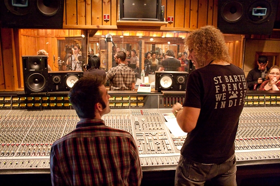 Photo Coverage: In the Recording Studio with the Cast of MEMPHIS!; Recording Available 12/11! Image