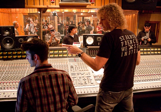 Photo Coverage: In the Recording Studio with the Cast of MEMPHIS!; Recording Available 12/11! Image