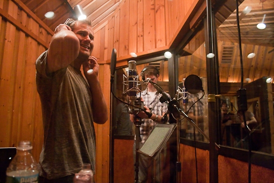 Photo Coverage: In the Recording Studio with the Cast of MEMPHIS!; Recording Available 12/11! Image