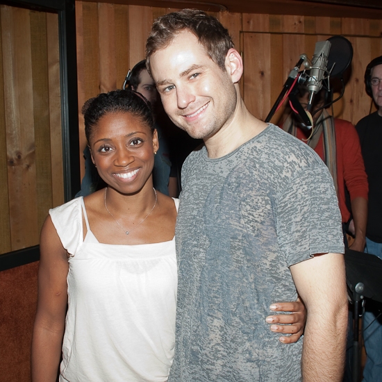 Photo Coverage: In the Recording Studio with the Cast of MEMPHIS!; Recording Available 12/11! Image
