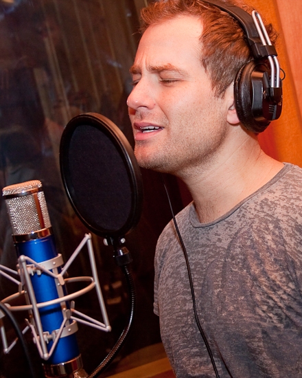 Photo Coverage: In the Recording Studio with the Cast of MEMPHIS!; Recording Available 12/11! Image