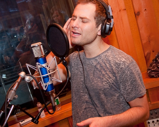 Photo Coverage: In the Recording Studio with the Cast of MEMPHIS!; Recording Available 12/11! Image
