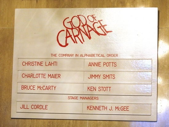 Photo Coverage: The New Cast of GOD OF CARNAGE Debuts! Image