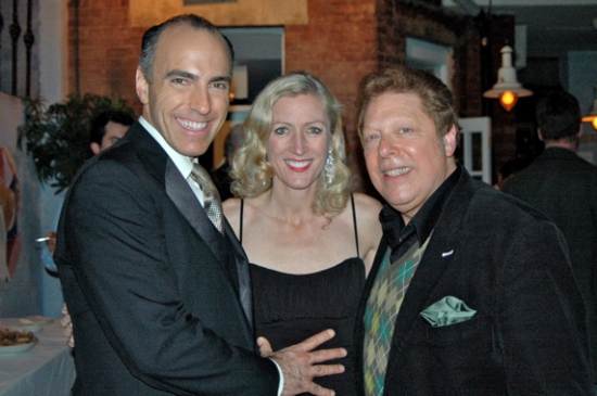 William Michals, Stacia Teele, and Robert R. Bloom (Drama Desk Awards)  Photo