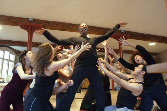 Photo Flash: SWEET CHARITY in Rehearsal at the Meinier Chocolate Factory Image