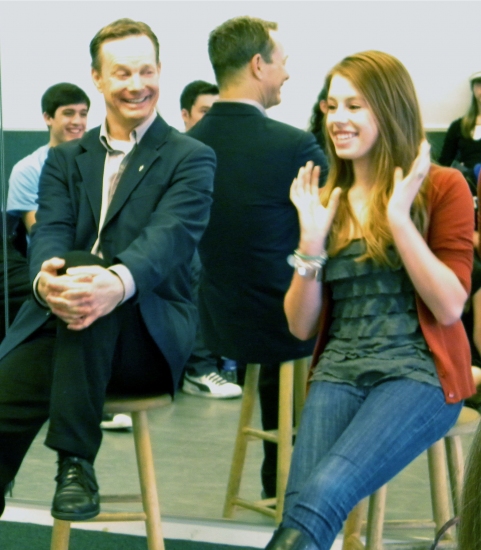 Photo Flash: BYE BYE BIRDIE'S Bill Irwin and Allie Trimm Inspire the Students of Broadway Artists Alliance Image