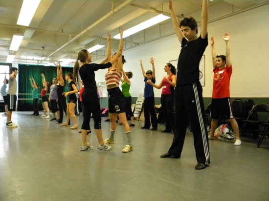 Photo Flash: BYE BYE BIRDIE'S Bill Irwin and Allie Trimm Inspire the Students of Broadway Artists Alliance Image