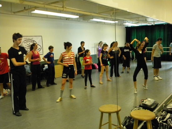 Photo Flash: BYE BYE BIRDIE'S Bill Irwin and Allie Trimm Inspire the Students of Broadway Artists Alliance Image