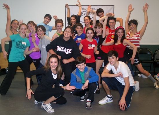 Photo Flash: BYE BYE BIRDIE'S Bill Irwin and Allie Trimm Inspire the Students of Broadway Artists Alliance Image