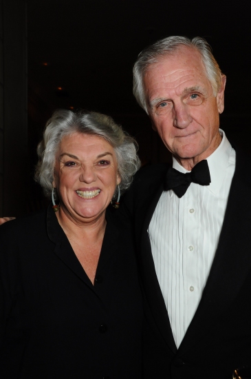Tyne Daly and Edgar Lansbury, Acting Company's Chairman Emeritus Photo