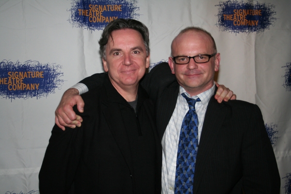 The Signature Theatre Company Founding Artistic Director James Houghton and The Hartf Photo