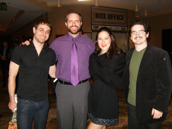 Ethan Deppe, Jeff Diebold, Audrey Billings and Peter Durkin Photo