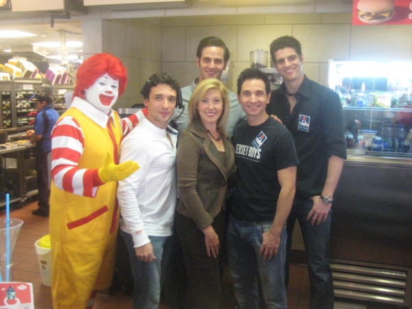 Photo Flash: PHANTOM, JERSEY BOYS & More Participate in McHappy Day 2009  Image