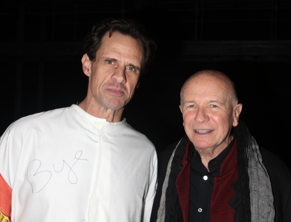 Michael X. Martin and Terrence McNally Photo