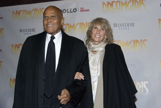 Harry Belafonte and his wife Pamela Belafonte Photo