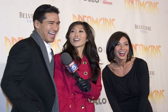 Mario Lopez and Courtney Laine Mazza Photo