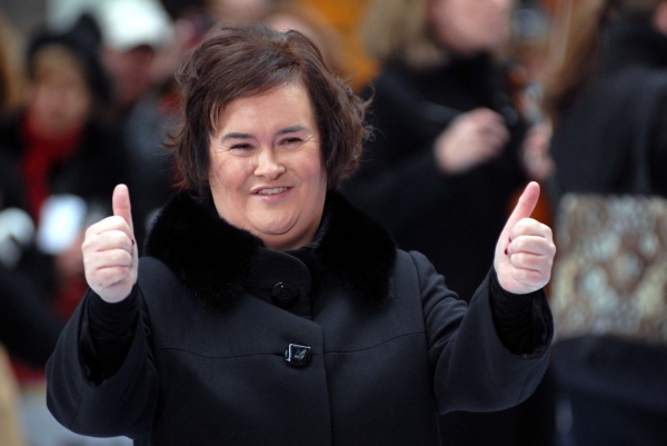 Photo Coverage: Susan Boyle Sings on NBC's Today Show Image