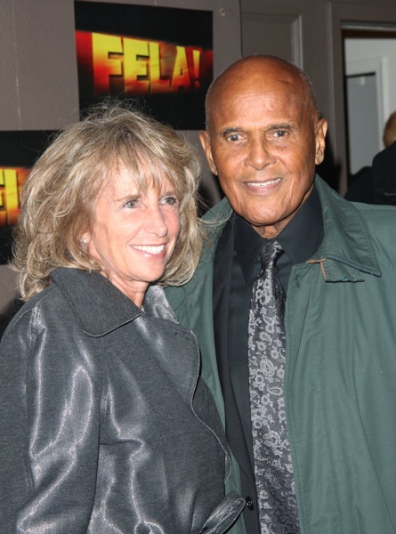Harry Belafonte with wife Pamela Belafonte Photo