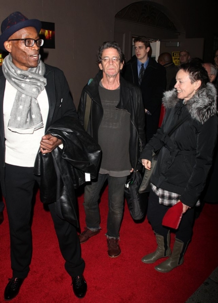 Bill T. Jones, Lou Reed & Laurie Anderson Photo