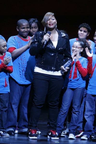 Queen Latifah and Rosie's Broadway Kids Photo