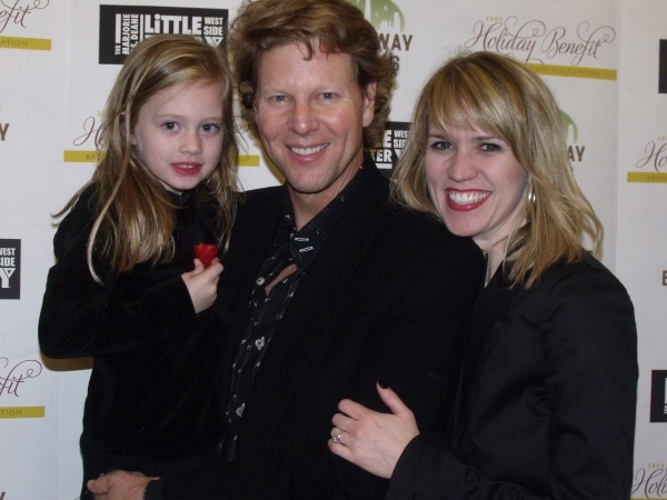 Alan Campbell, Riley Campbell and Lauren Kennedy  Photo