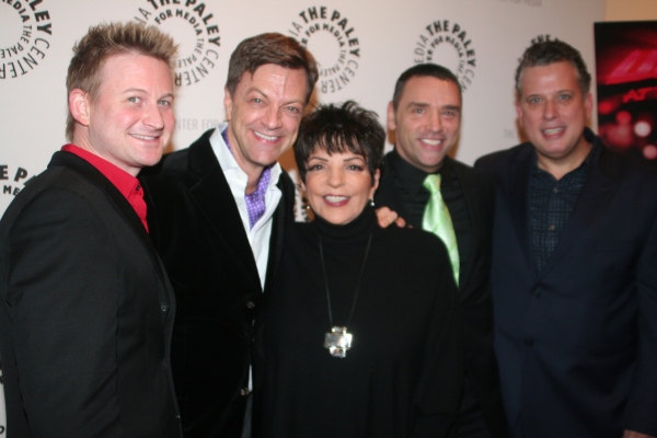 Johnny Rogers, Jim Caruso, Liza Minnelli, Tiger Martina and Billy Stritch Photo