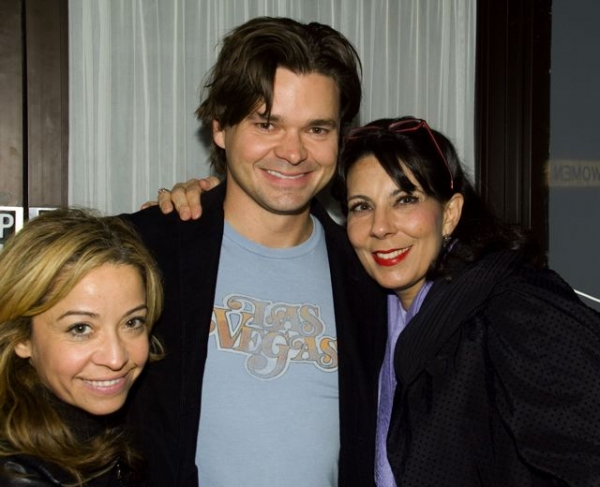 Jen Cody, Hunter Foster and Christine Pedi Photo