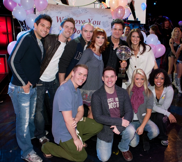 Donny Osmond and his dancers Photo