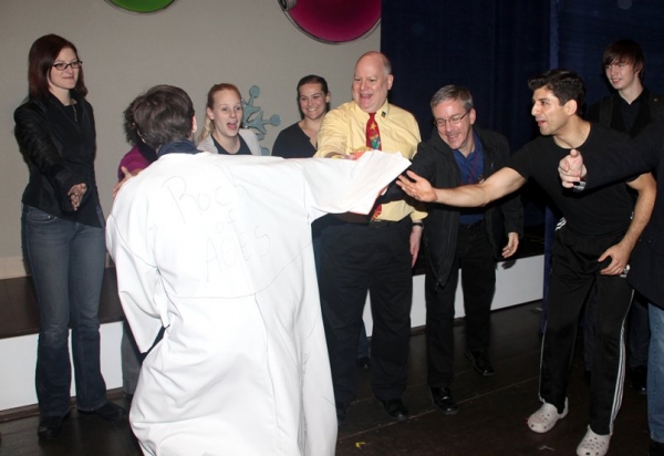 Photo Coverage: IRVING BERLIN'S WHITE CHRISTMAS' Broadway Opening Night - The Gypsy Robe Ceremony! Image
