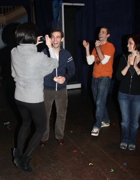 Photo Coverage: IRVING BERLIN'S WHITE CHRISTMAS' Broadway Opening Night - The Gypsy Robe Ceremony! Image